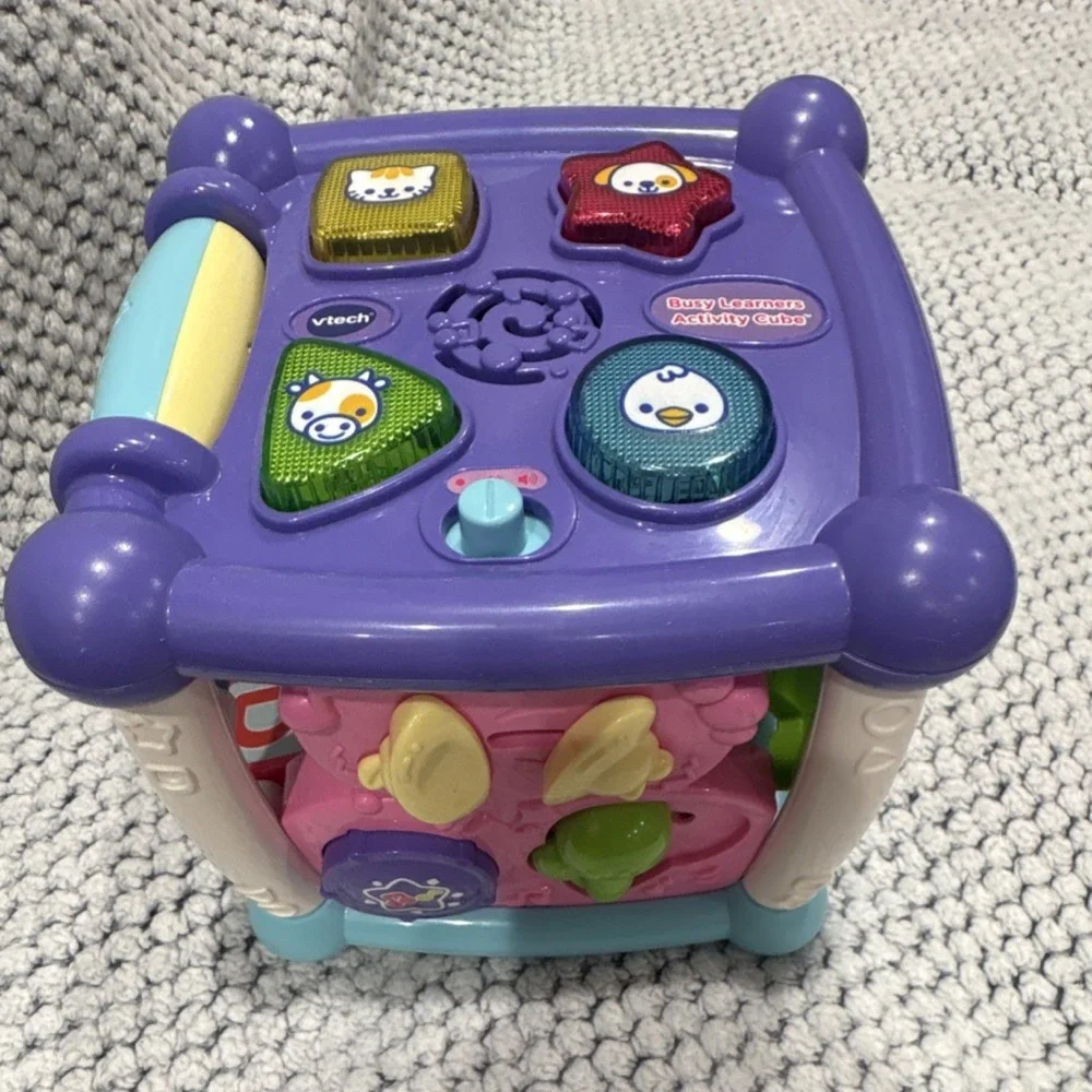 VTech Busy Learners Activity Cube Animals Multicolor 6-36 Months UT25421